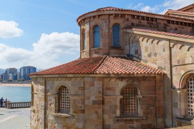 İspanya 'daki Gijon şehri.