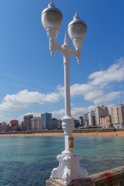 İspanya 'daki Gijon şehri.