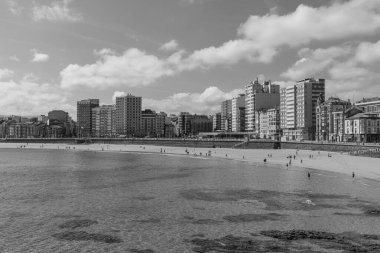 İspanya 'daki Gijon şehri.