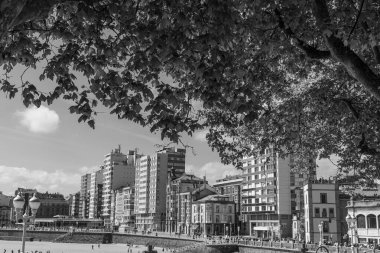 İspanya 'daki Gijon şehri.