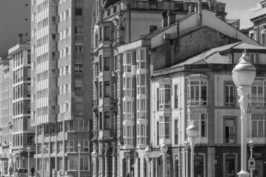 İspanya 'daki Gijon şehri.