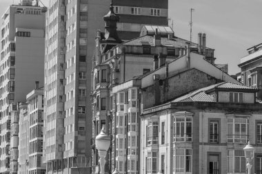 İspanya 'daki Gijon şehri.