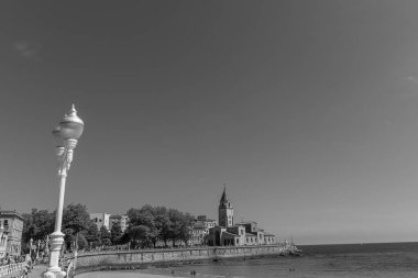 İspanya 'daki Gijon şehri.