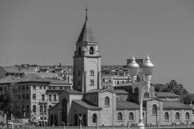 İspanya 'daki Gijon şehri.