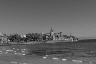 İspanya 'daki Gijon şehri.