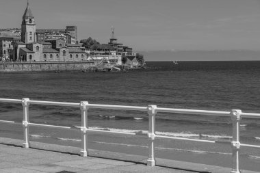 İspanya 'daki Gijon şehri.