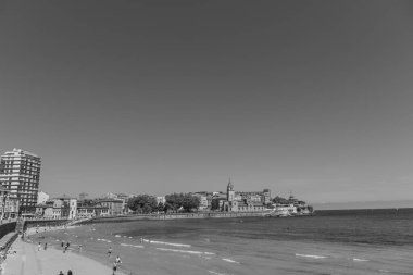 İspanya 'daki Gijon şehri.