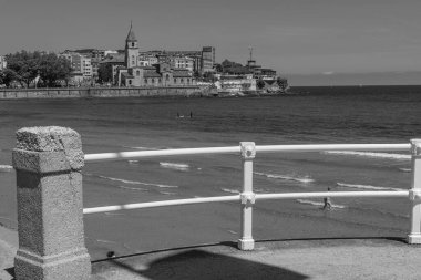 İspanya 'daki Gijon şehri.