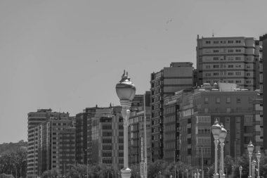 İspanya 'daki Gijon şehri.