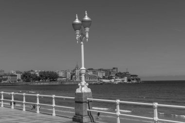 İspanya 'daki Gijon şehri.