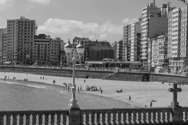 İspanya 'daki Gijon şehri.