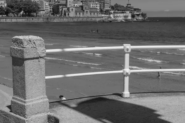 İspanya 'daki Gijon şehri.