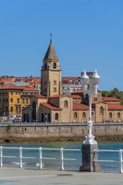 İspanya 'daki Gijon şehri