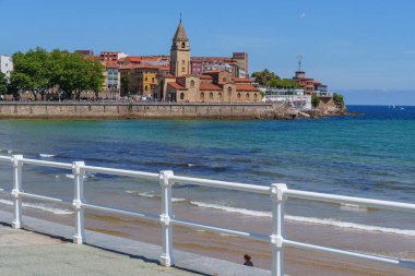 İspanya 'daki Gijon şehri