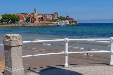 İspanya 'daki Gijon şehri