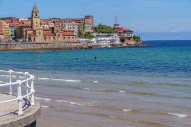 İspanya 'daki Gijon şehri