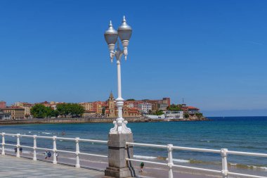 İspanya 'daki Gijon şehri