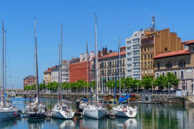 İspanya 'daki Gijon şehri