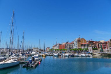 İspanya 'daki Gijon şehri