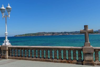 İspanya 'daki Gijon şehri