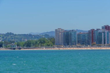 İspanya 'daki Gijon şehri