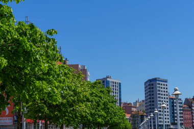 İspanya 'daki Gijon şehri