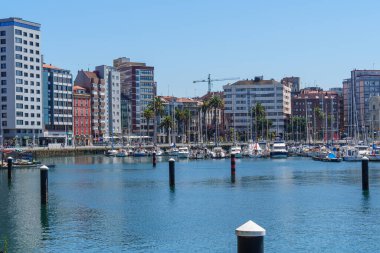 İspanya 'daki Gijon şehri