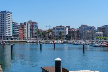 İspanya 'daki Gijon şehri