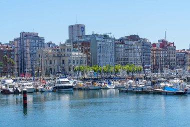 İspanya 'daki Gijon şehri