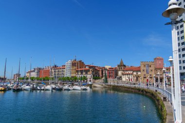 İspanya 'daki Gijon şehri