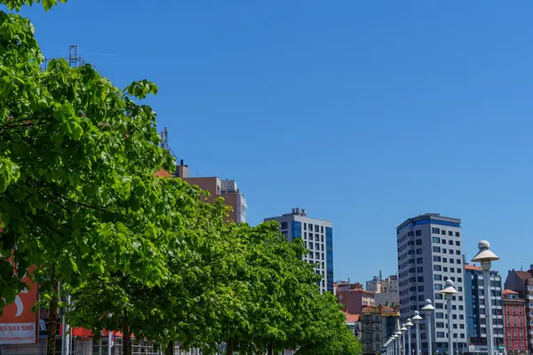 İspanya 'daki Gijon şehri