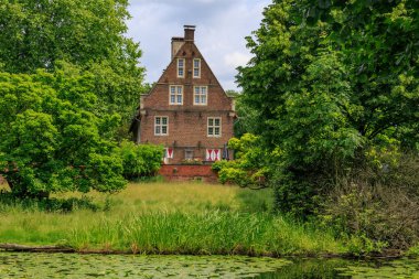 Almanya 'da Coesfeld yakınlarındaki Alman Baumberge.