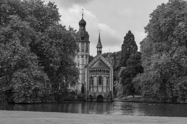 Coesfeld yakınlarındaki Alman Baumberge 'inde yürüyüş.