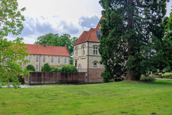 Almanya 'da Coesfeld yakınlarındaki Alman Baumberge.