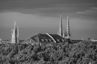 Fransa 'daki Garonne Nehri' nde.