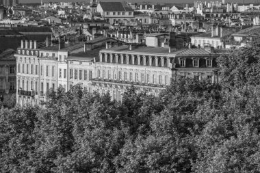 Fransa 'daki Garonne Nehri' nde.