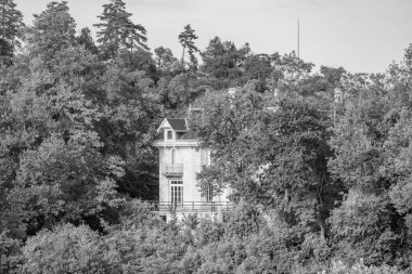 Fransa 'daki Garonne Nehri' nde.