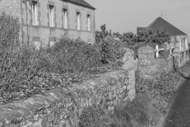 Fransız Normandiya ceketinde.