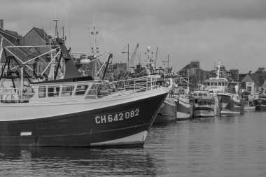 Fransız Normandiya 'sında Cherbourg şehri.