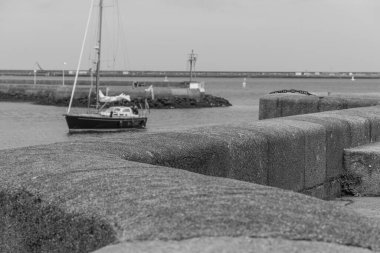 Fransız Normandiya 'sında Cherbourg şehri.