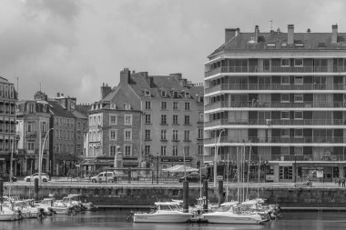 Fransız Normandiya 'sında Cherbourg şehri.