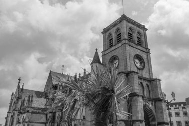 Fransız Normandiya 'sında Cherbourg şehri.