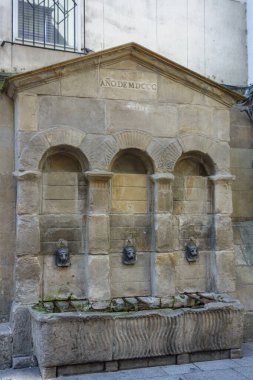 İspanya 'nın kuzey kıyısında.