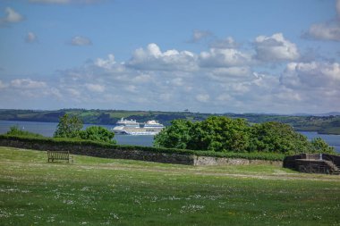 Falmouth ve St. Mawes Cornawall 'da