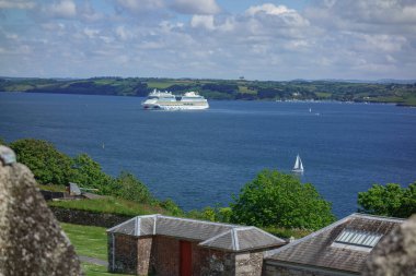 Falmouth ve St. Mawes Cornawall 'da