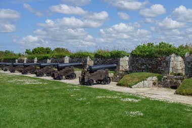 Falmouth ve St. Mawes Cornawall 'da
