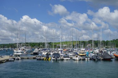 Falmouth ve St. Mawes Cornawall 'da