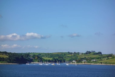 Falmouth ve St. Mawes Cornawall 'da