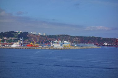 İspanya 'daki Gijon şehri.