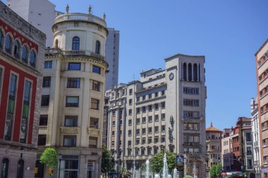 İspanya 'daki Gijon şehri.